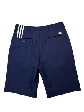 Adidas Climacool Navy Flat-Front Golf Athletic Men's Shorts | Size 30
